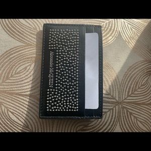 Brand NWT Alexander McQueen Card Holder.
